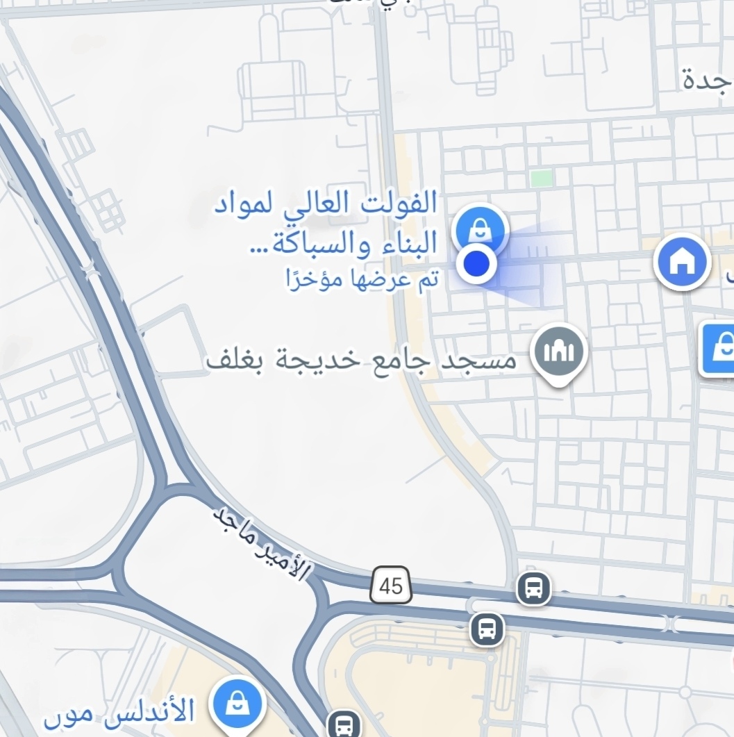 موقع الفولت العالي - حي النسيم جدة